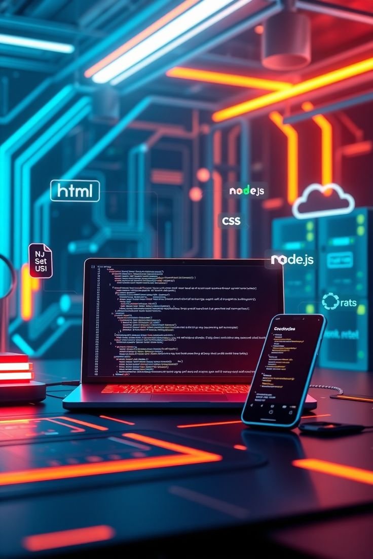 Node.js Development Server Architecture Frame